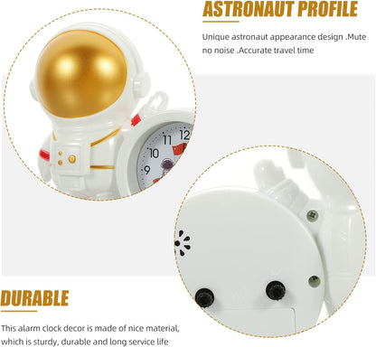 Space-themed alarm clock perfect for kids' study table or birthdays