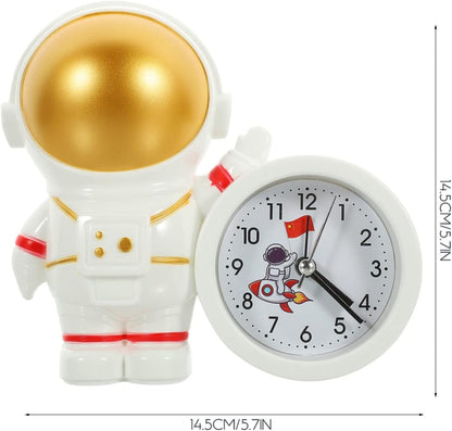 Space-themed alarm clock perfect for kids' study table or birthdays