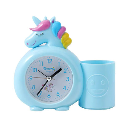 Unicorn Alarm Clock with Pen Stand: Perfect Kids Room Return Gift