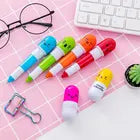 Best-Selling Cartoon capsulePill Pen: Creative School Gift for Daily Writing.pack of 12