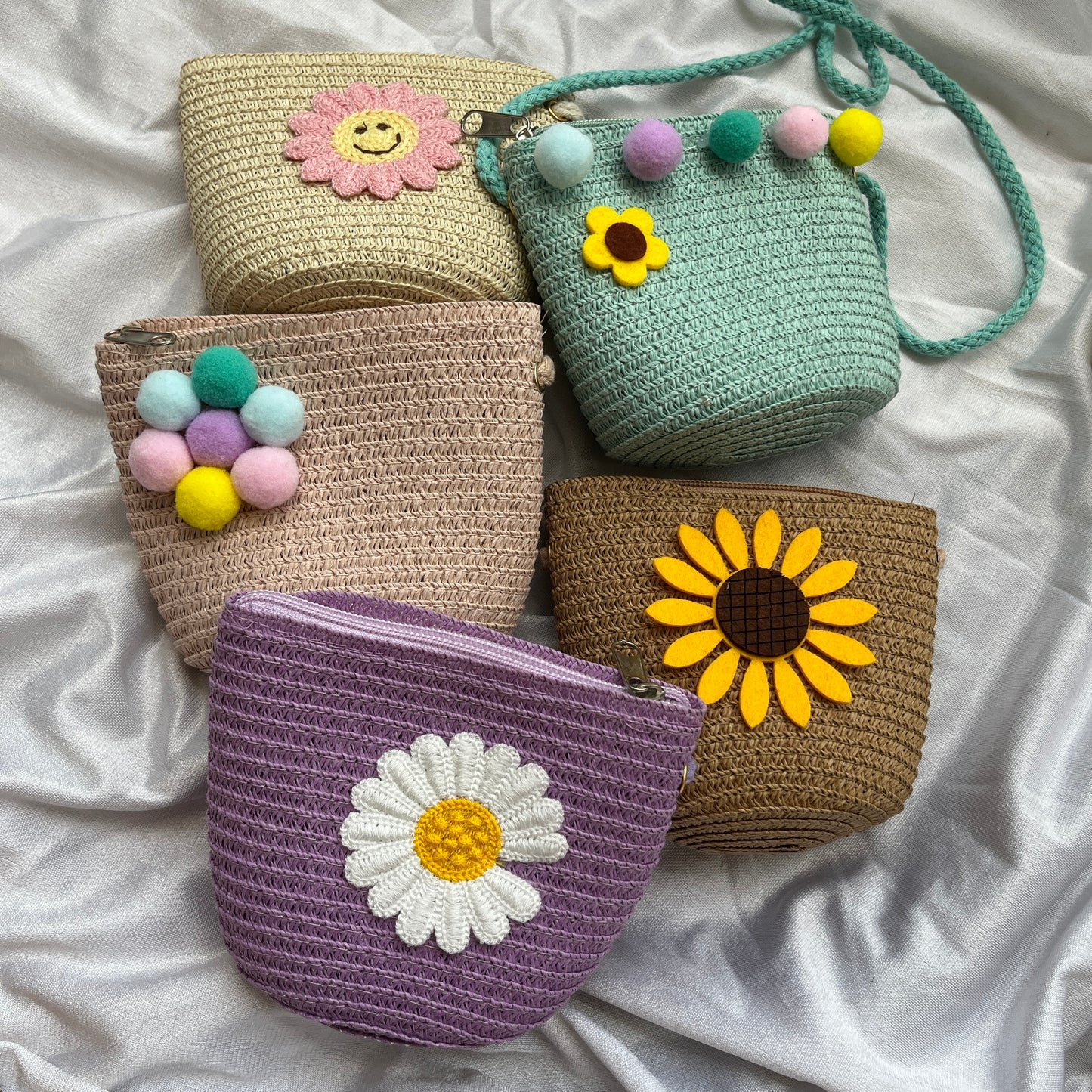 Adorable Crossbody Fruit Bag for Girls - Perfect Mini Beach Purse and Princess Shoulder Bag