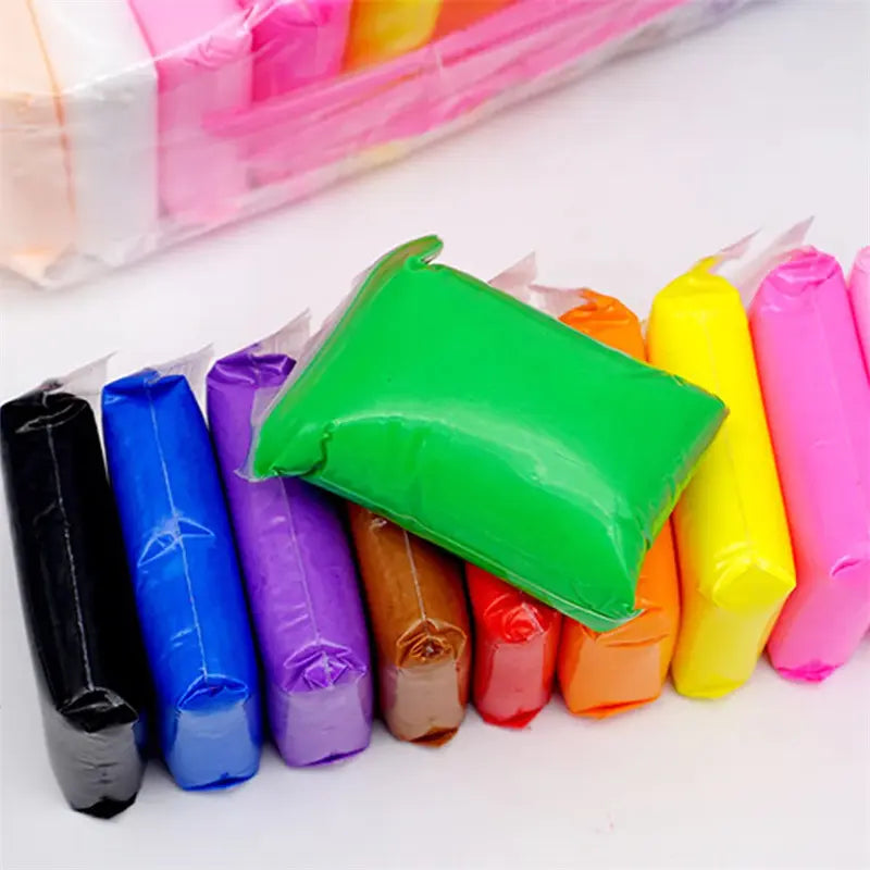 Eco-Friendly DIY Play Dough Set: 36 Colors for Creative Play.