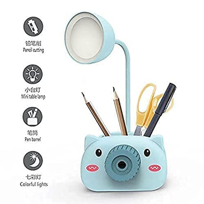 Rechargeable LED Desk Lamp - Ideal for Children, Reading, Study.