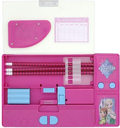 Barbie/frozen Theme Jumbo Calculator Pencil Box for Kids | Versatile Stationery Storage